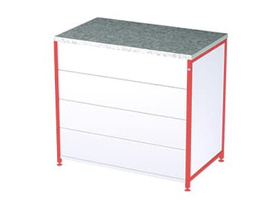 Прилавки для магазинов стл 04